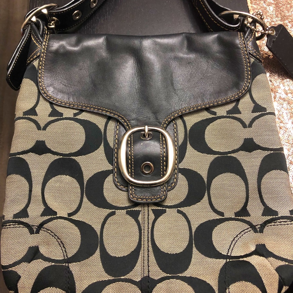 Real Coach handbag/purse